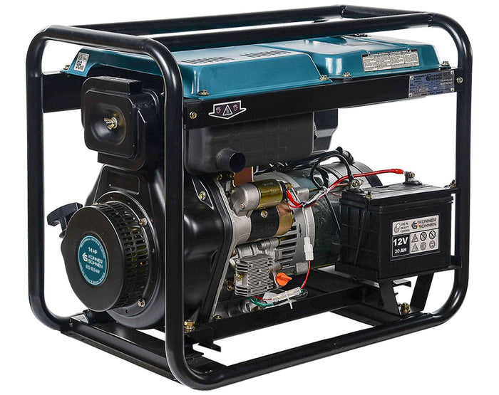 مولد ديزل "Könner & Söhnen" KS 8100HDE (EURO V)
