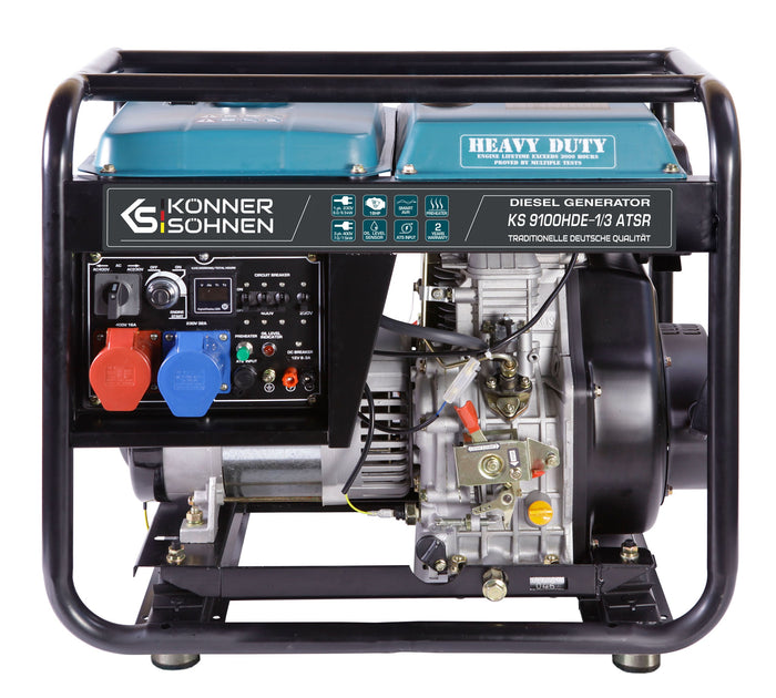 مولد ديزل "Könner & Söhnen" KS 9100HDE-1/3 ATSR (EURO V)