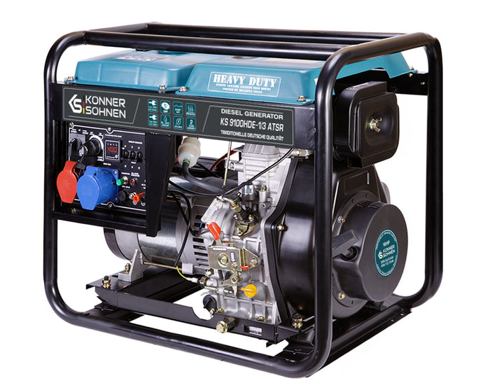 مولد ديزل "Könner & Söhnen" KS 9100HDE-1/3 ATSR (EURO V)
