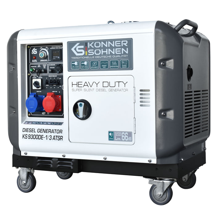 مولد ديزل "Könner & Söhnen" KS 9300DE-1/3 ATSR (EURO V)