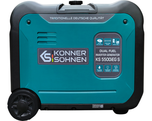 مولد عاكس يعمل بالغاز المسال/البنزين KS 5500iEG S