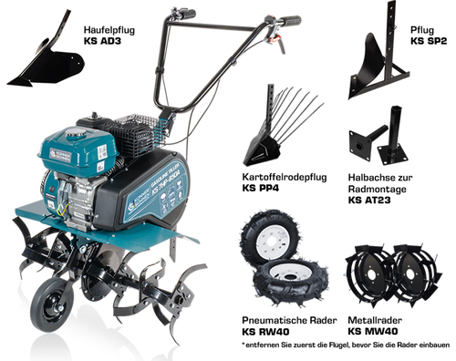 آلة حرث تعمل بالبنزين KS 7HP-850A