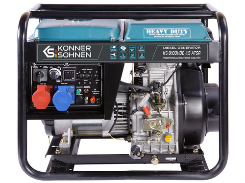 مولد ديزل "Könner & Söhnen" KS 8100HDE-1/3 ATSR (EURO V)