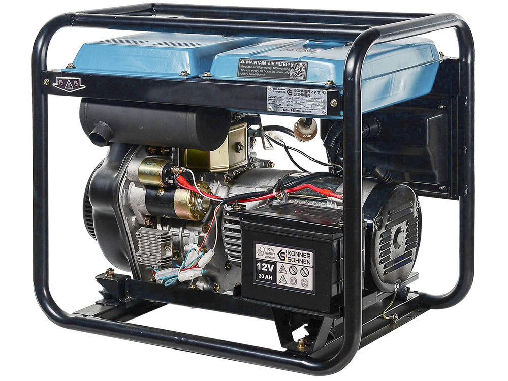 مولد ديزل "Könner & Söhnen" KS 8100HDE-1/3 ATSR (EURO V)
