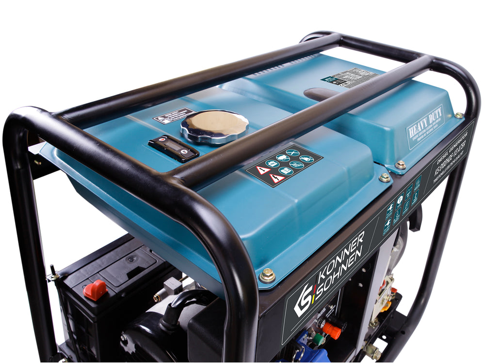 مولد ديزل "Könner & Söhnen" KS 8100HDE-1/3 ATSR (EURO V)