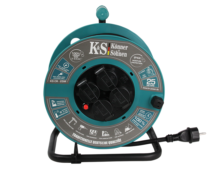 بكرة سلك كهربائي KS CR-25M