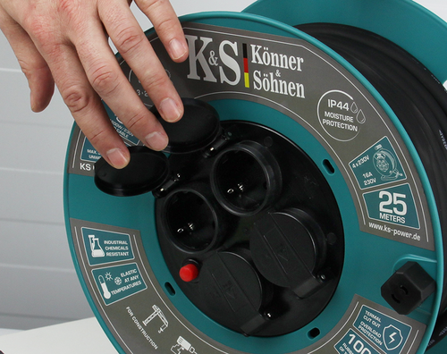 بكرة سلك كهربائي KS CR-25M